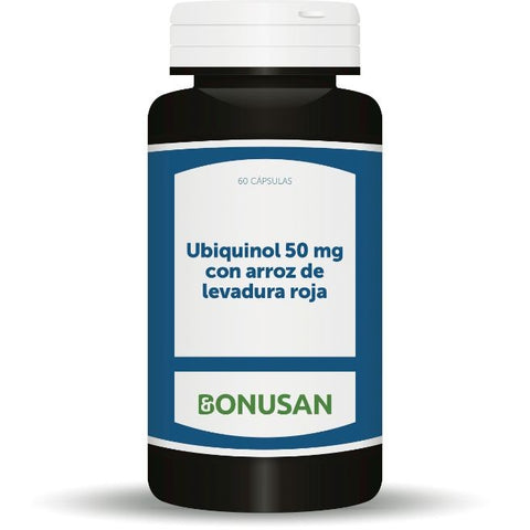 Comprar online UBIQUINOL 50 MG ARROZ DE LEVADURA ROJA de BONUSAN. Imagen 1