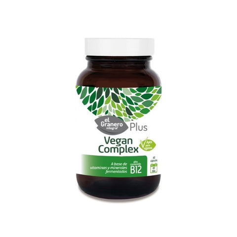 Comprar online VEGAN COMPLEX 60 Caps X 457 mg de GRANERO SUPLEMENTOS. Imagen 1
