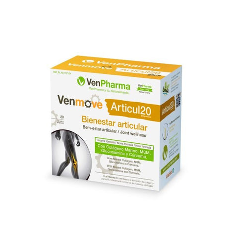 Comprar online VENMOVE ARTICUL 20 Ampollas x 10 ml de VENPHARMA. Imagen 1
