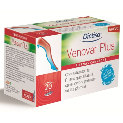 Comprar online VENOVAR PLUS 20 Viales de DIETISA. Imagen 1