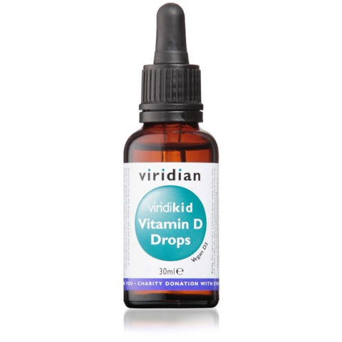 Comprar online VIRIDIKID VITAMIN D3 VEGANA 400 IU GOTAS 30 ml de VIRIDIAN. Imagen 1