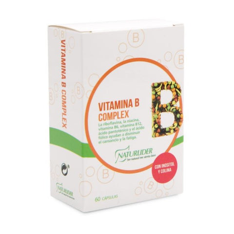 Comprar online VITAMINA B COMPLEX 60 CAPSULAS VEGETALES de NATURLIDER. Imagen 1