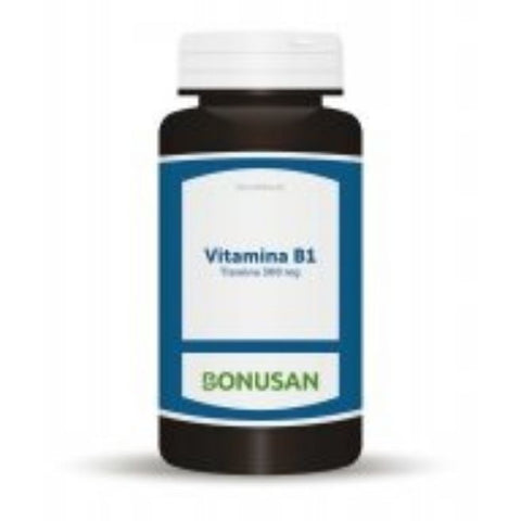 Comprar online VITAMINA B1 TIAMINA 60 CAPSULAS VEGETALES de BONUSAN. Imagen 1
