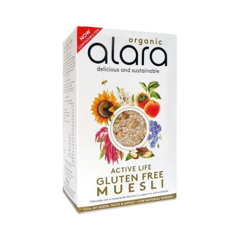 Comprar online MUESLI ACTIVO SIN GLUTEN ALARA 250 G de ALARA. Imagen 1