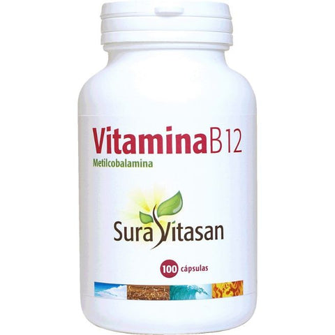 Comprar online VITAMINA B12 500 mcg 100 Comp de SURA VITASAN. Imagen 1