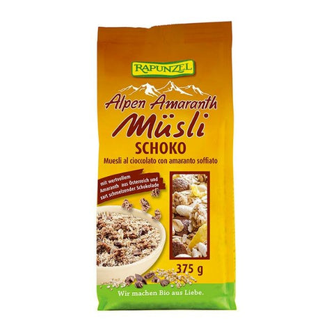 Comprar online MUESLI AMARANTO CHOCO ALPEN RPZ 375 G de RAPUNZEL. Imagen 1