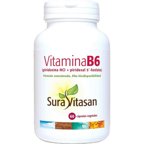 Comprar online VITAMINA B6 60 CAPSULAS de SURA VITASAN. Imagen 1