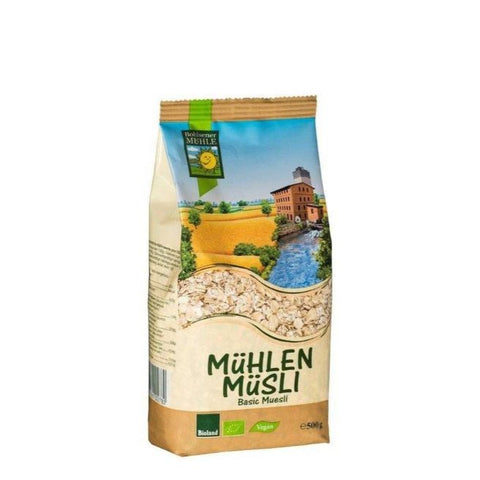 Comprar online MUESLI BASIC AVENA Y ESPELTA BIO 500 gr de BOHLSENER MÜHLE. Imagen 1