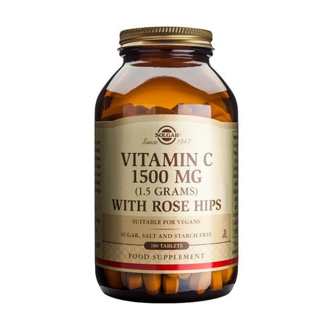 Comprar online VITAMINA C 1500 mg 180 Comp de SOLGAR. Imagen 1