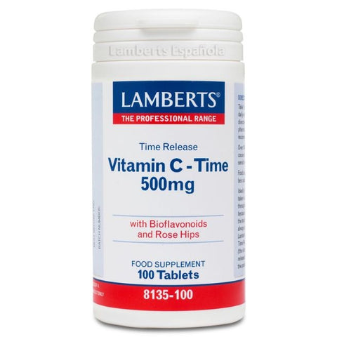 Comprar online VITAMINA C 500 mg 100 Tabs de LAMBERTS. Imagen 1