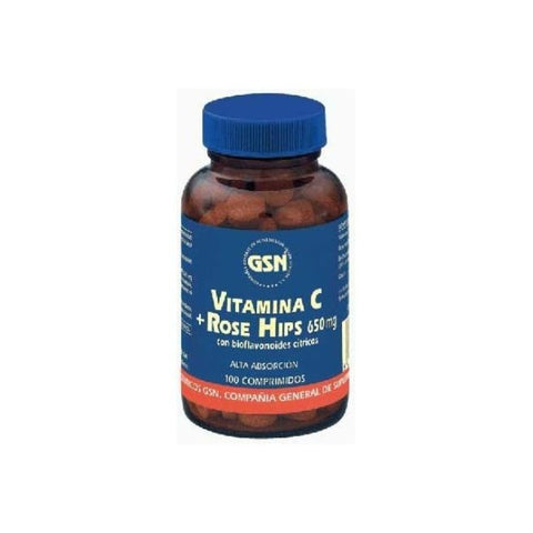 Comprar online VITAMINA C ROSE HISP 100 Comp de GSN. Imagen 1