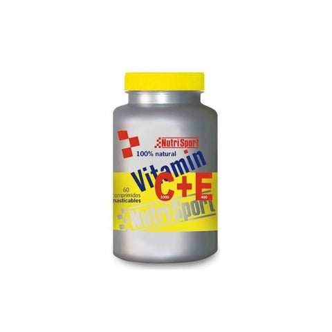 Comprar online VITAMINA C+E 60 Comp de NUTRISPORT. Imagen 1
