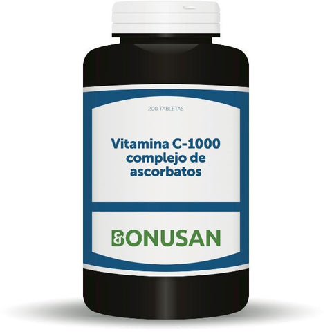 Comprar online VITAMINA C-1000 COMPLEJO DE ASCORBATOS GRANDE 200 de BONUSAN. Imagen 1