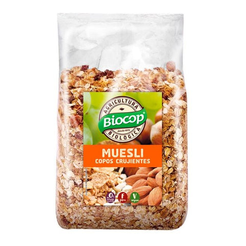Comprar online MUESLI COPOS CRUJIENTES BIOCOP 1 KG de BIOCOP. Imagen 1