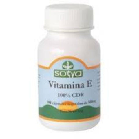 Comprar online VITAMINA E 100% CDR 100 Caps de SOTYA BESLAN. Imagen 1
