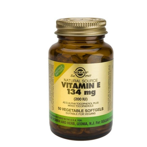 Comprar online VITAMINA E 200UI 134 mg 100 Caps de SOLGAR. Imagen 1
