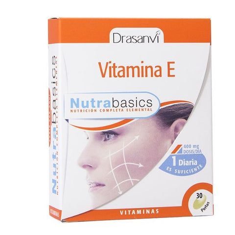 Comprar online VITAMINA E 30 Perlas NUTRABASICOS de DRASANVI. Imagen 1