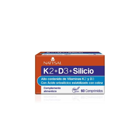Comprar online VITAMINA K2+D3+SILICIO 60 Comp de NATYSAL. Imagen 1