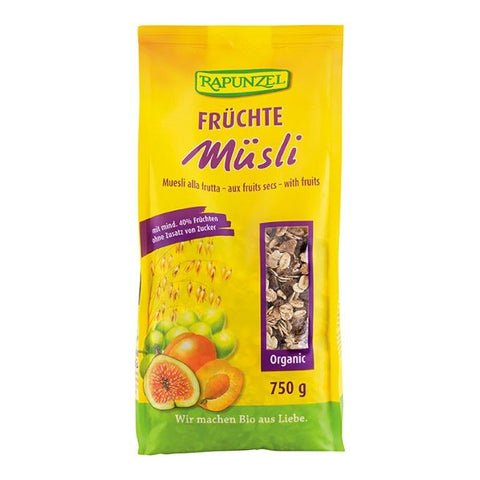 Comprar online MUESLI FRUTAS RAPUNZEL 750 G de RAPUNZEL. Imagen 1