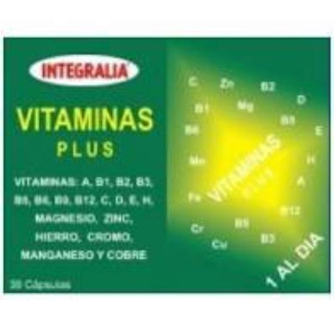 Comprar online VITAMINAS PLUS 30 CAPSULAS de INTEGRALIA. Imagen 1