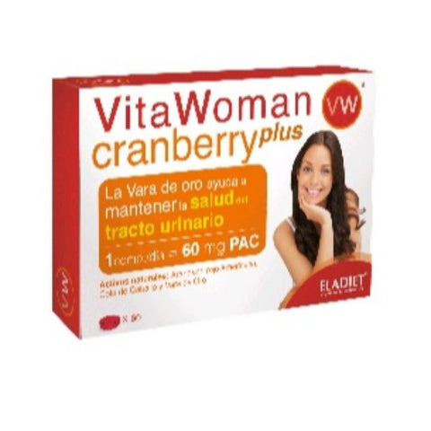 Comprar online VITAWOMAN CRANBERRY PLUS 60C de ELADIET. Imagen 1