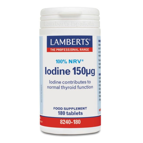 Comprar online YODO 150µG COMO YODURO POTASICO 180 CAP de LAMBERTS. Imagen 1