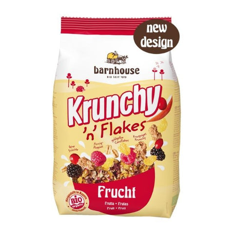 Comprar online MUESLI KRUNCHY FLAKES FRUTAS BARNH 375 G de BARNHOUSE. Imagen 1
