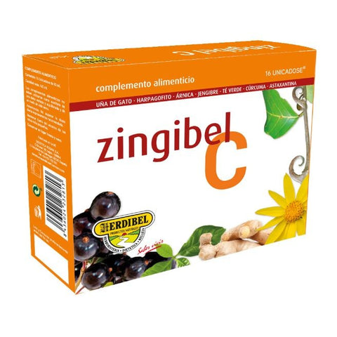Comprar online ZINGIBEL ESTUCHE 16 UNICADOSE x 10 ml de HERDIBEL. Imagen 1