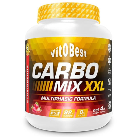 Comprar online CARBO MIX XXL 4 LB 1810 gr SABOR FRESA de VIT.O.BEST. Imagen 1