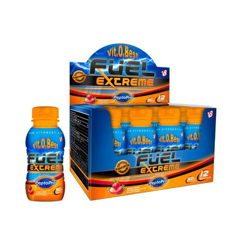 Comprar online FUEL EXTREME MONODOSIS LIMON 12 BOTELLAS DE 50 gr de VIT.O.BEST. Imagen 1