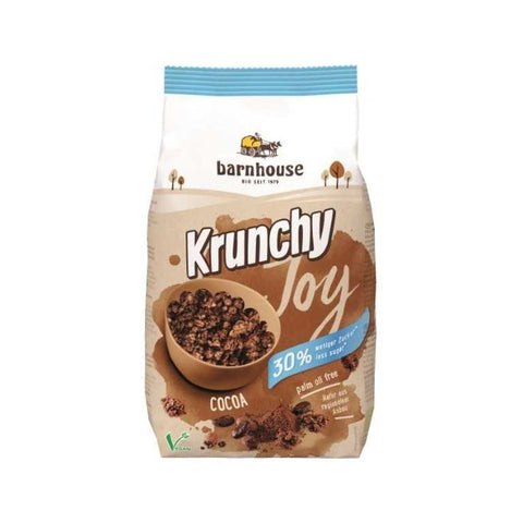 Comprar online MUESLI KRUNCHY JOY CACAO BARNHOUSE 375 G de BARNHOUSE. Imagen 1