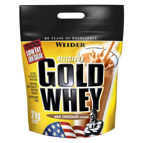 Comprar online GOLD WHEY CHOCOLATE 2 KG de WEIDER. Imagen 1