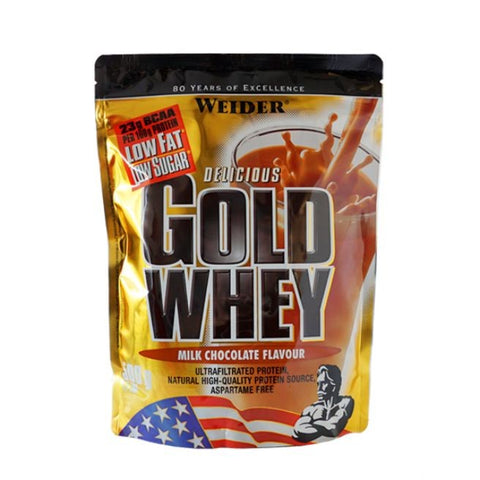 Comprar online GOLD WHEY CHOCOLATE 500 G de WEIDER. Imagen 1