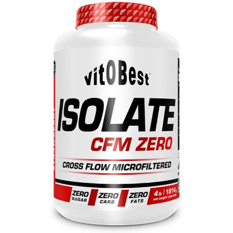 Comprar online ISOLATE CFM ZERO VAINILLA 4 LB 1810 gr de VIT.O.BEST. Imagen 1