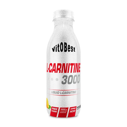 Comprar online L-CARNITINE 3000 botella 500 ml NARANJA de VIT.O.BEST. Imagen 1