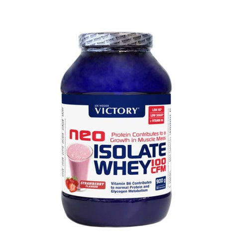 Comprar online NEO ISOLATE WHEY 100 CFM FRESA 900 G de VICTORY. Imagen 1