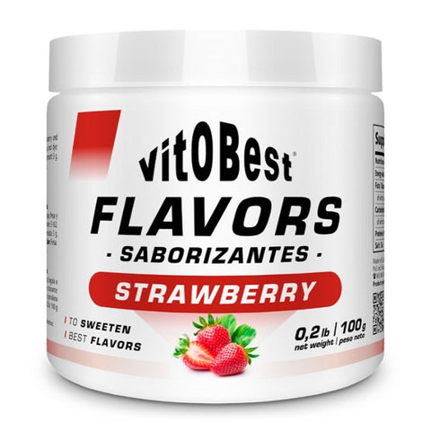 Comprar online SABORIZANTE FRESA 100 gr de VIT.O.BEST. Imagen 1