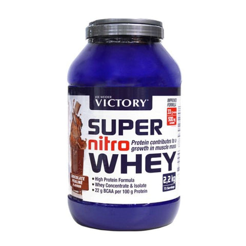 Comprar online SUPER NITRO WHEY CHOCO-AVELLANA 2,2 KG de VICTORY. Imagen 1