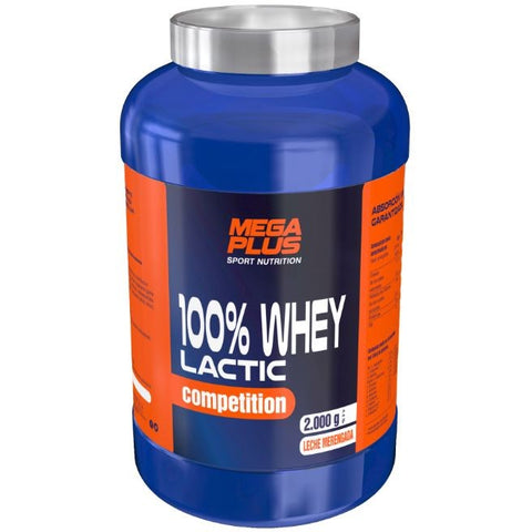 Comprar online WHEY 100% LACTIC COMPETITION 2 Kg CHOCO BLANCO de MEGA PLUS. Imagen 1