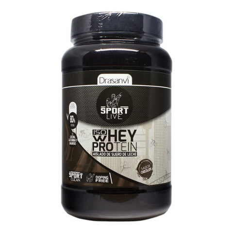 Comprar online WHEY PROTEIN AISLADO CHOCOLATE 800 gr SPORT LIVE de DRASANVI. Imagen 1
