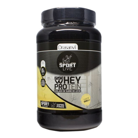 Comprar online WHEY PROTEIN AISLADO VAINILLA 800 gr SPORT LIVE de DRASANVI. Imagen 1