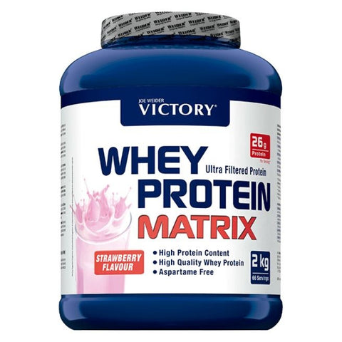 Comprar online WHEY PROTEIN MATRIX FRESA 2 KG de VICTORY. Imagen 1