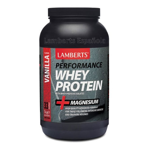 Comprar online WHEY PROTEIN-SABOR A VAINILLA 1000g de LAMBERTS. Imagen 1
