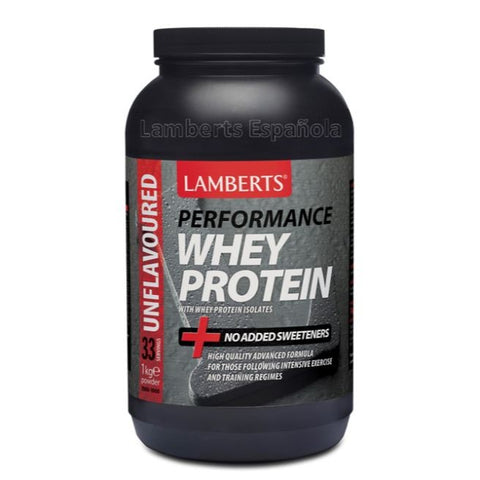 Comprar online WHEY PROTEIN-SIN SABOR 1000g de LAMBERTS. Imagen 1