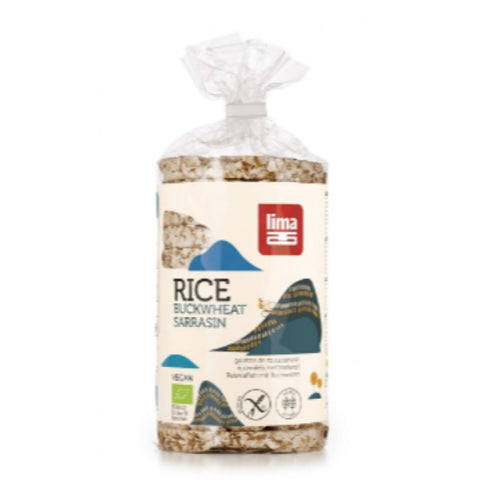 Comprar online TORTAS DE ARROZ Y SARRACENO 100G BIO de LIMA. Imagen 1