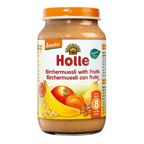 Comprar online MUESLI CON FRUTAS +8 MESES 220g de HOLLE. Imagen 1