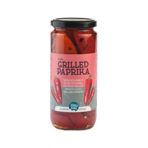 Comprar online PIMIENTO ROJO ASADO 450 g de TERRASANA. Imagen 1