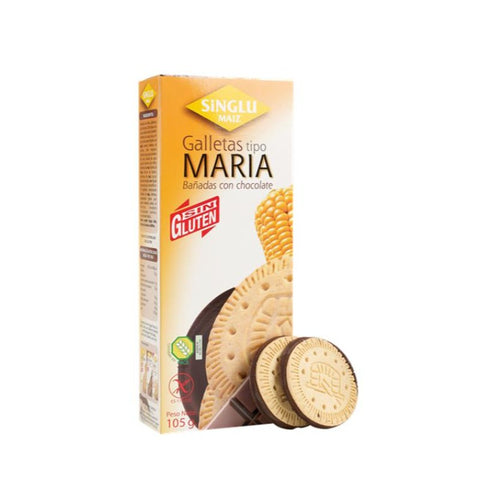 Comprar online GALLETA CASERA SINGLU BAÑADA CHOCO 105g 105 GR de SINGLU. Imagen 1
