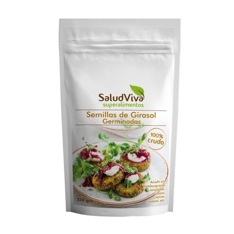 Comprar online SEMILLAS DE GIRASOL GERMINADAS 250 GRS. de SALUD VIVA. Imagen 1