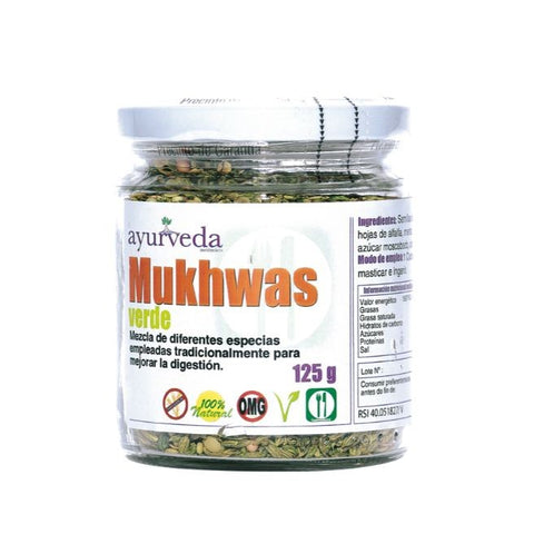 Comprar online MUKHWAS VERDE 125 gr de AYURVEDA. Imagen 1